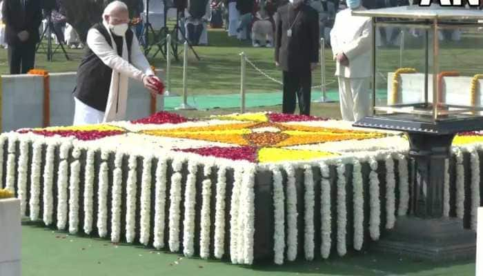 Prez Kovind, PM Modi, Rahul Gandhi and others pay tribute to Mahatma Gandhi at Raj Ghat