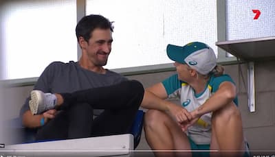 'Cute' Mitchell Starc and Alyssa Healy's romantic moment captured on camera - WATCH