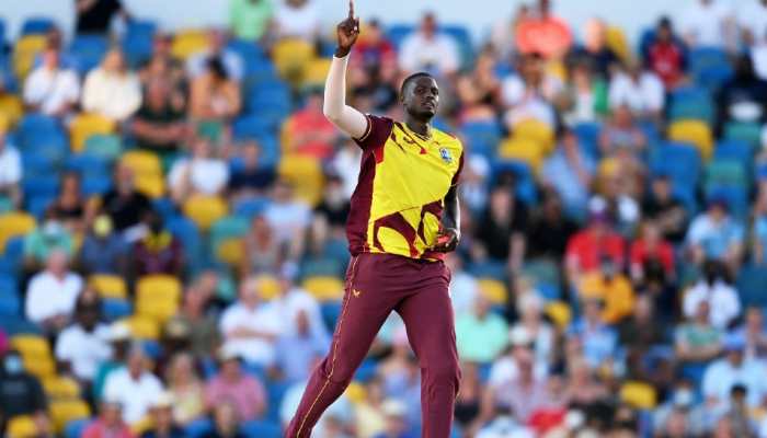 Jason Holder claims four wickets in four balls to set up West Indies T20 series win over England