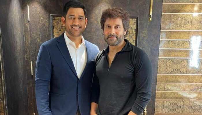 ‘Thala’ MS Dhoni meets ‘Chiyaan’ Vikram in Chennai ahead of IPL 2022 mega auction