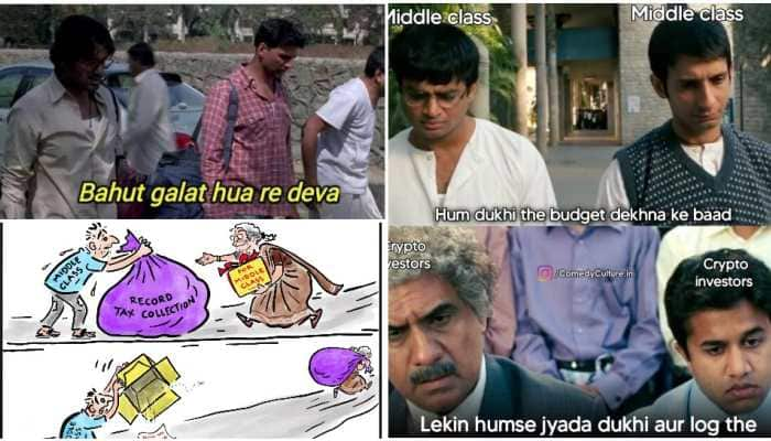 Budget 2022:  Middle class&#039; budget woes turn into a meme fest