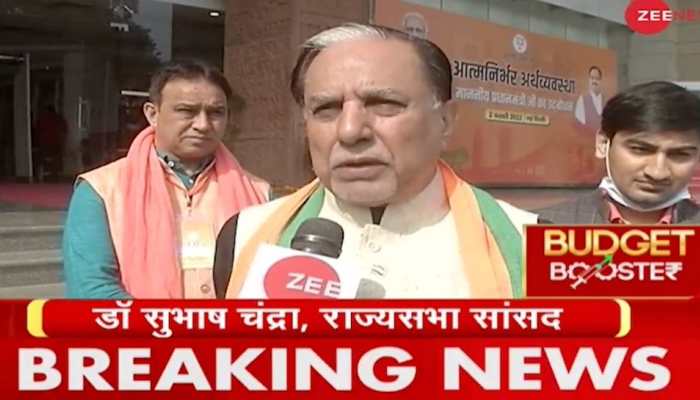 Rajya Sabha MP Dr Subhash Chandra hails Union Budget 2022