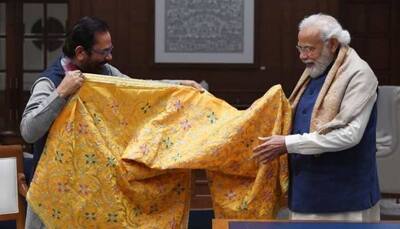 PM Narendra Modi presents 'chadar' for offering at Ajmer Sharif Dargah