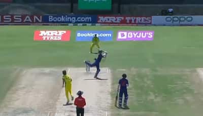 U19 World Cup semi-final: THIS strange Yash Dhull shot for six wins Play of the Day - WATCH