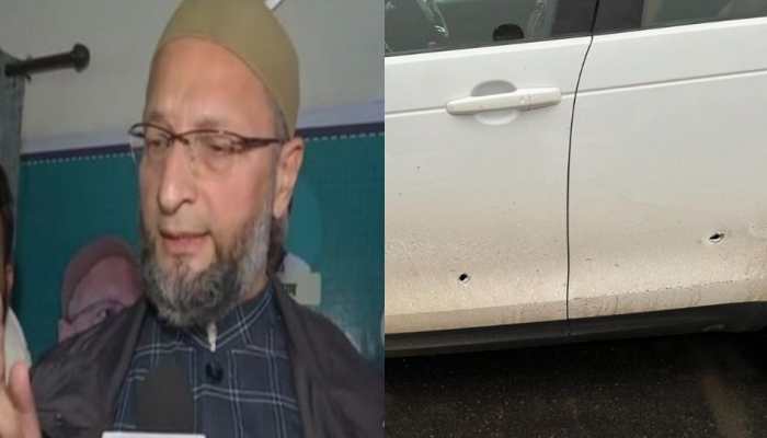 In poll-bound Uttar Pradesh, Asaduddin Owaisi&#039;s car fired upon; a suspect arrested - key highlights