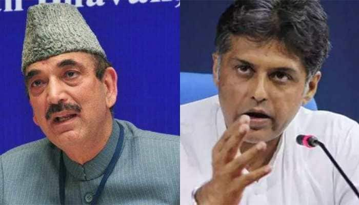 Punjab polls: Ghulam Nabi Azad, Manish Tewari’s names missing from Congress star campaigners’ list