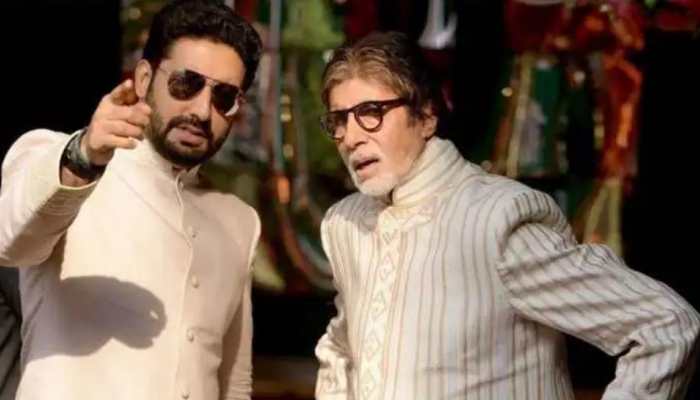 Amitabh Bachchan&#039;s sweet wish for son Abhishek on 46th birthday proves they&#039;re the cutest father-son duo