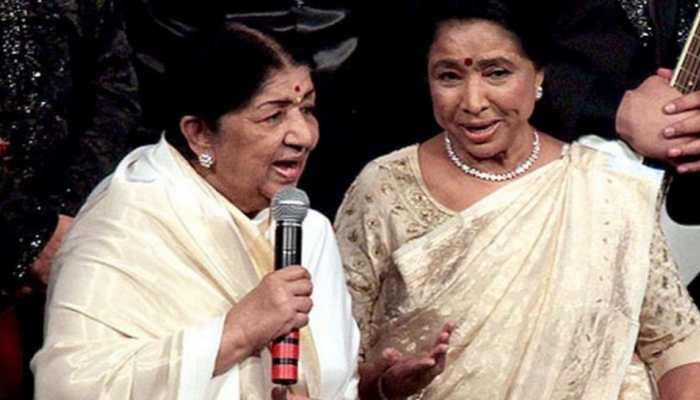 Asha Bhosle visits sister Lata Mangeshkar at hospital, says veteran singer "now stable"