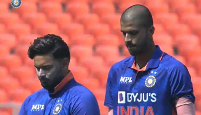 Ind vs WI: In memory of Lata Mangeshkar, Team India observe minute of silence - WATCH