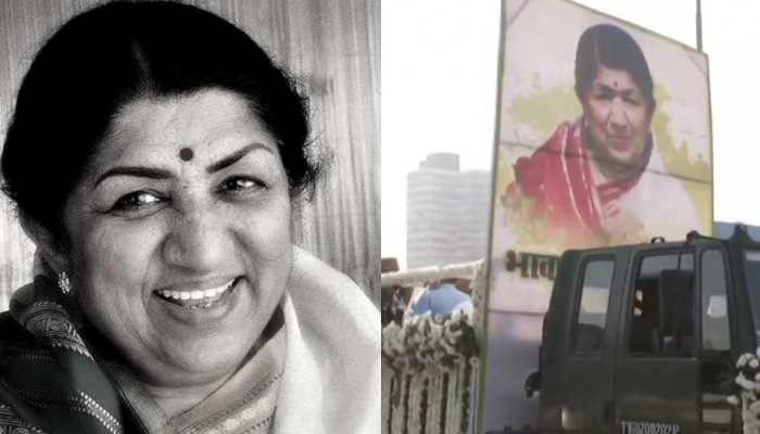 Lata Mangeshkar&#039;s state funeral: Arrangements afoot at Shivaji Park in Mumbai