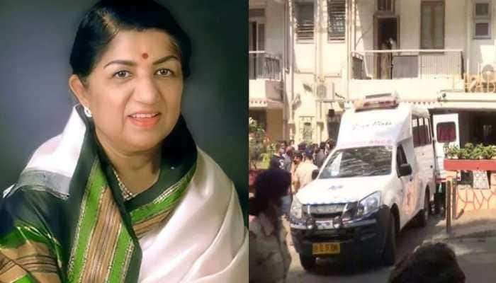 &#039;Lata Didi amar rahe&#039;: Fans gather outside her residence to bid adieu to singing legend