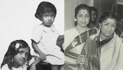 Asha Bhosle shares childhood photo with Lata Mangeshkar, misses old times