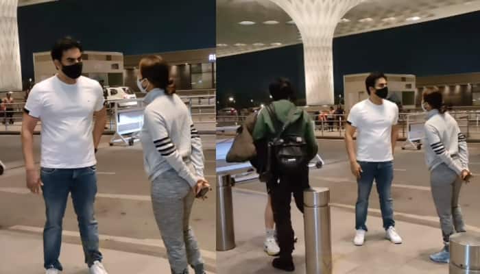 Malaika Arora, Arbaaz Khan drop son Arhaan at airport, netizens laud their ‘co-parenting’ skills