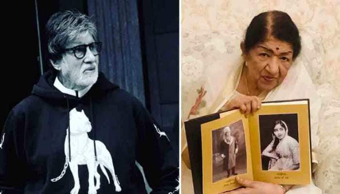 Amitabh Bachchan shares throwback video where he performed with Lata Mangeshkar, called her &#039;Goddess Saraswati&#039;: Watch