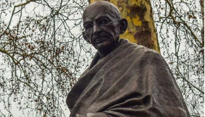 Mahatma Gandhi&#039;s statue in New York vandalised, Indian-American community protests