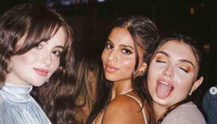 Viral: Shah Rukh Khan&#039;s daughter Suhana Khan parties with friends in New York these gorgeous throwback photos