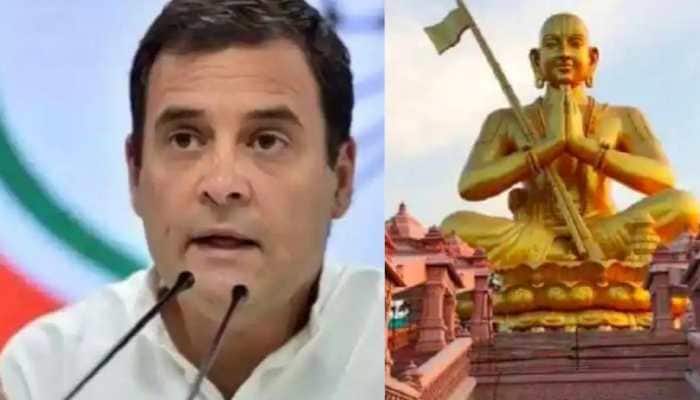 &#039;New India&#039; is China-nirbhar?: Rahul Gandhi’s swipe at Centre over Statue of Equality