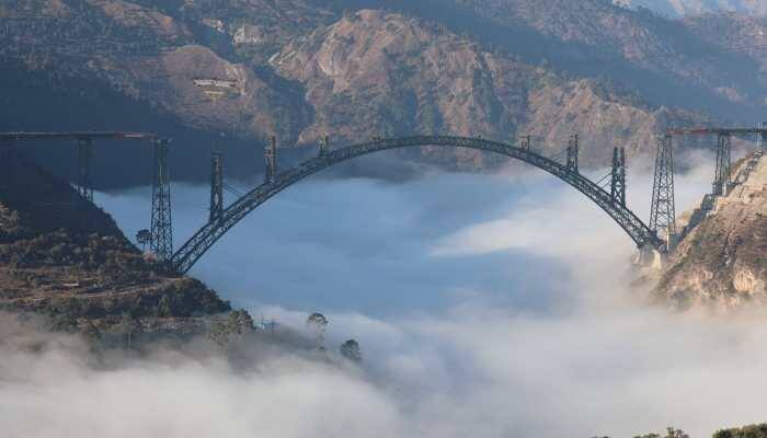  Incredible photos of world's highest Chenab bridge shared by Indian Railways, see pics
