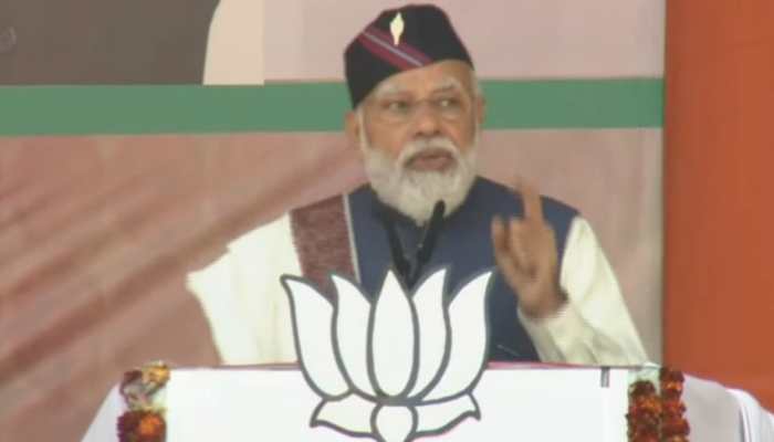 PM Narendra Modi in Srinagar: BJP manifesto will make &#039;it decade for Uttarakhand&#039;