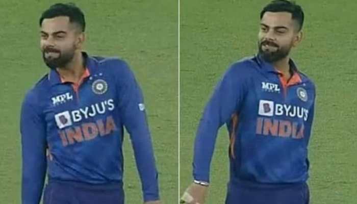 Virat Kohli copies Allu Arjun&#039;s &#039;Srivalli&#039; dance from Pushpa: The Rise - Watch