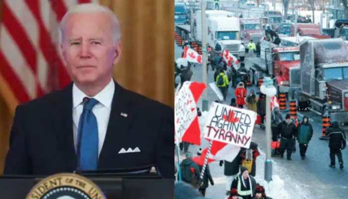 White House reacts to Canada truckers&#039; protest; Know why the US is worried