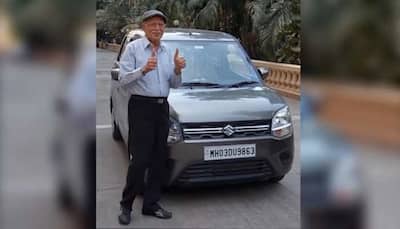 Kids fulfil 83-year-old father's dream, gifts him brand new Maruti Suzuki Wagon R