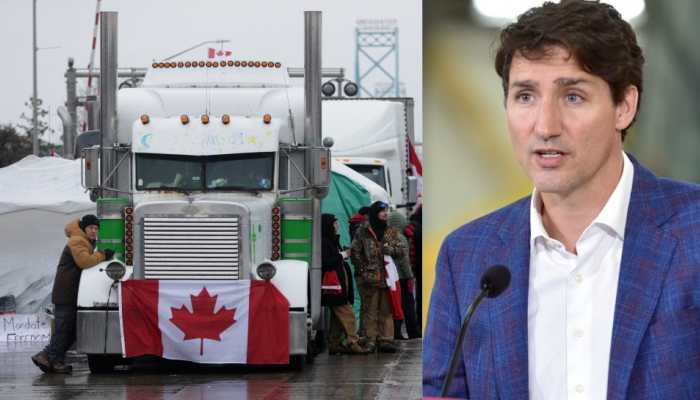 'Time to go home', Canadian PM Justin Trudeau tells truck protesters as Ontario declares a state of emergency