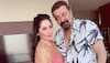 Sanjay Dutt gives foot massage to wife Maanayata on wedding anniversary - Watch