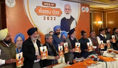 BJP, allies release manifesto for Punjab Assembly polls