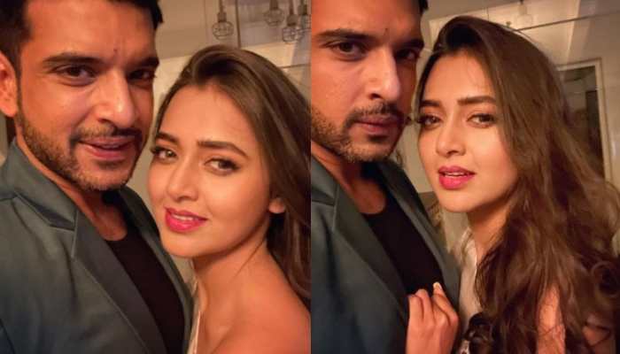 Naagin 6 premiere: Karan Kundrra and his 'ladoo' Tejasswi Prakash celebrate, see pics