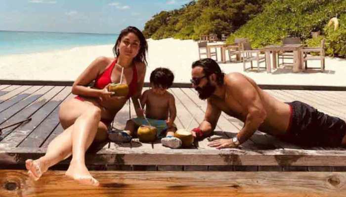 Valentine's Day 202: Kareena Kapoor celebrates with Saif Ali Khan, Taimur, says ROFL pic