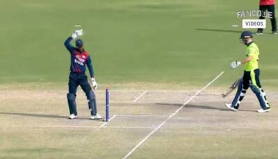 Watch: Nepal wicketkeeper Aasif Sheikh upholds ‘spirit of cricket’, refuses to run-out Ireland batsman