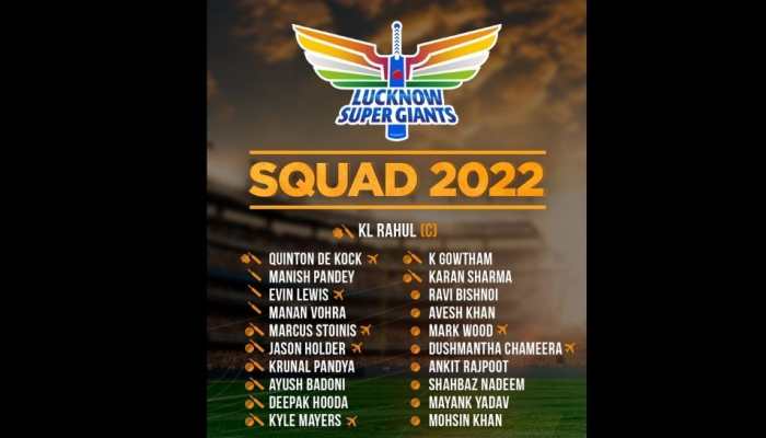 Lucknow Super Giants Players List after IPL Auction 2022 Check LSG Team New Squad, Price, Name of Sold and Unsold Players Cricket News Zee News