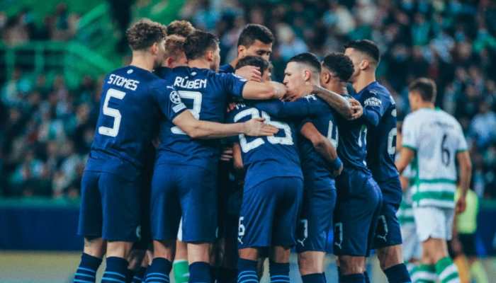 Manchester City hammer Sporting Lisbon 5-0 in UEFA Champions League last-16