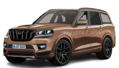 Upcoming new Mahindra Scorpio SUV imagined with a sporty touch: Check pic