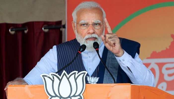 AAP photocopy of Congress, both ‘pretending’ to fight: PM Narendra Modi in Punjab’s Pathankot