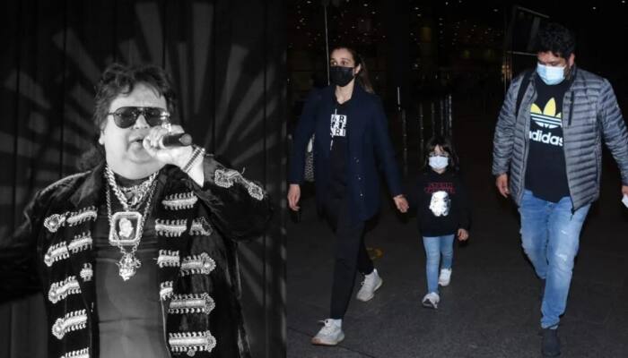 Bappi Lahiri's son Bappa Lahiri returns from US for his father's last rites