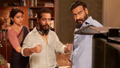 'Drishyam 2': Ajay Devgn all set to return as Vijay, shares pic with Shriya Saran from shoot