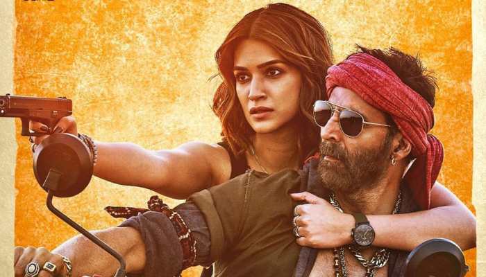 After Akshay Kumar's fierce godfather avatar, Kriti Sanon’s look from Bachchhan Paandey unveiled!