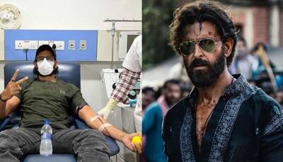 PIC: Hrithik Roshan donates blood after being told hospitals fall short of his blood type