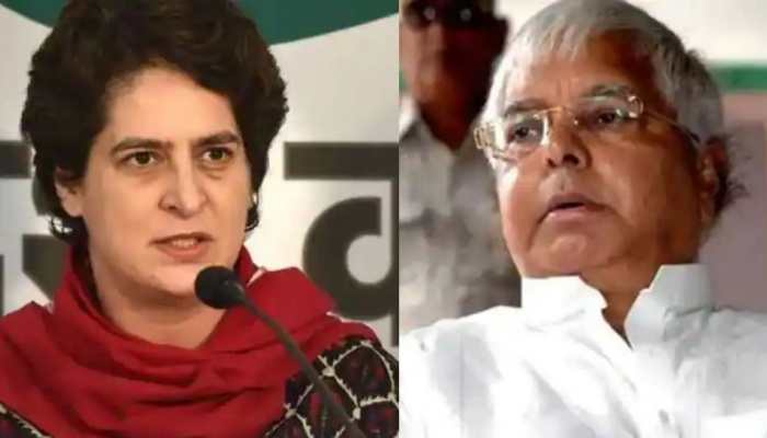 Priyanka Gandhi Vadra’s olive branch to Lalu Prasad Yadav amid tension between Congress, RJD