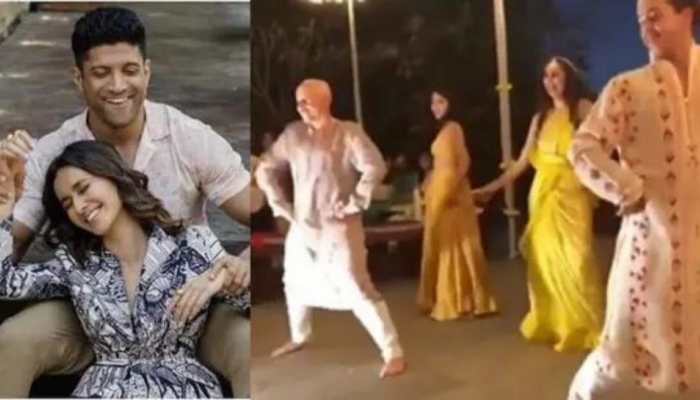 Shibani Dandekar-Farhan Akhtar&#039;s wedding: Anusha, Rhea groove to ‘Mehendi Laga Ke Rakhna’ – Watch!