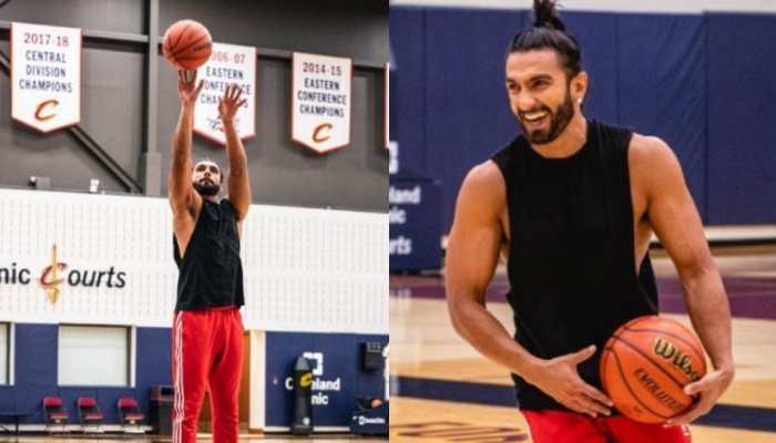 Ranveer Singh shines at NBA All-Star Game in Cleveland, see PHOTOS