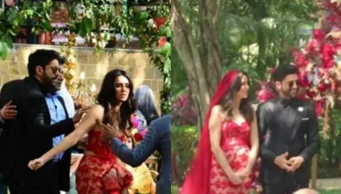 Farhan Akhtar-Shibani Dandekar wedding: FIRST pics as bride and groom go viral!