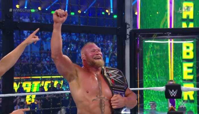WWE Elimination Chamber 2022: Brock Lesnar wins WWE title, Roman Reigns remains Universal champion; check all results here