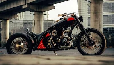 This Royal Enfield Classic 500 is modified into an amazing Bobber, Check pics