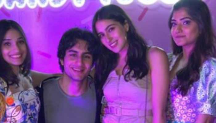 Saturday night vibes: Sara Ali Khan parties with brother Ibrahim, shares glimpses of fun night