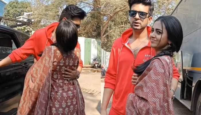 Naagin 6: Karan Kundrra visits ladylove Tejasswi Prakash at shoot, sets MAJOR boyfriend goals