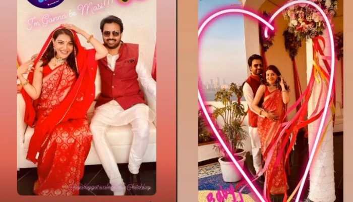 Kajal Aggarwal shares pictures from her 'God Bharai', fans say ‘badhaai ho’