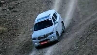 Upcoming new Mahindra Scorpio to get Hector-style vertical touchscreen
